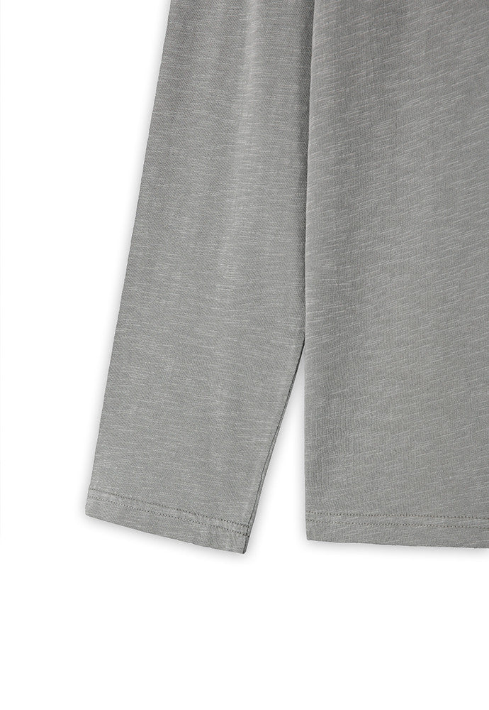 Art if acts - Garment Dyed Henley Long Sleeve (Cliff) product image 10 | TRAB K-Fashion Australia