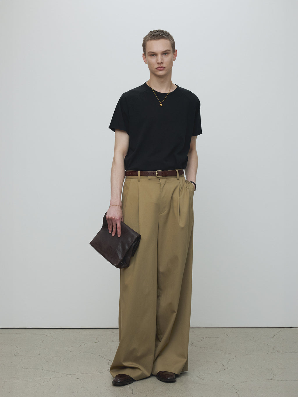 Tonywack - Raw Edge Washed T-Shirt (Black) product image 6 | TRAB K-Fashion Australia