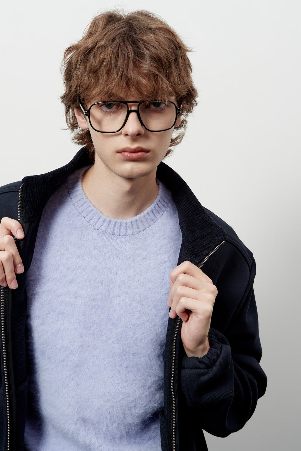 Stu - French Terry Jacket (Navy) product image 11 | TRAB K-Fashion Australia