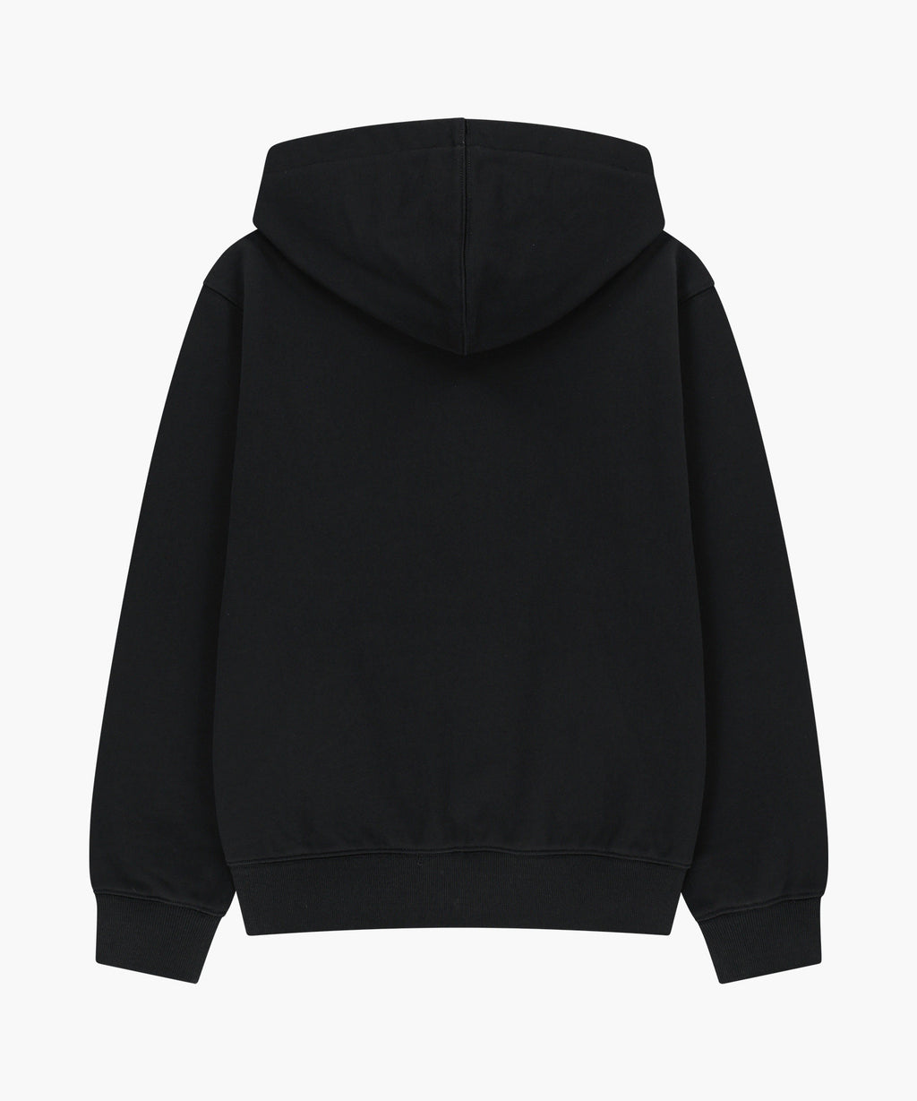 Marithe & Francois Girbaud - Small Classic Logo Embroidery Hoodie (Black) product image 6 | TRAB K-Fashion Australia