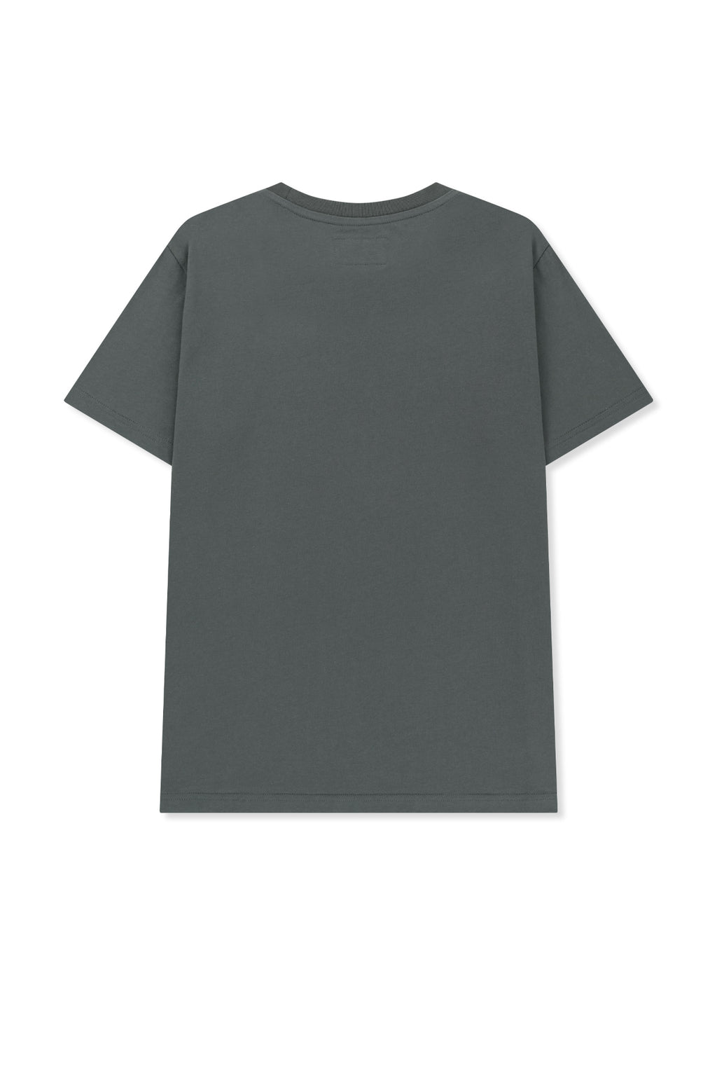 Matin Kim - Applique Felt Logo Top (Charcoal) product image 2 | TRAB K-Fashion Australia