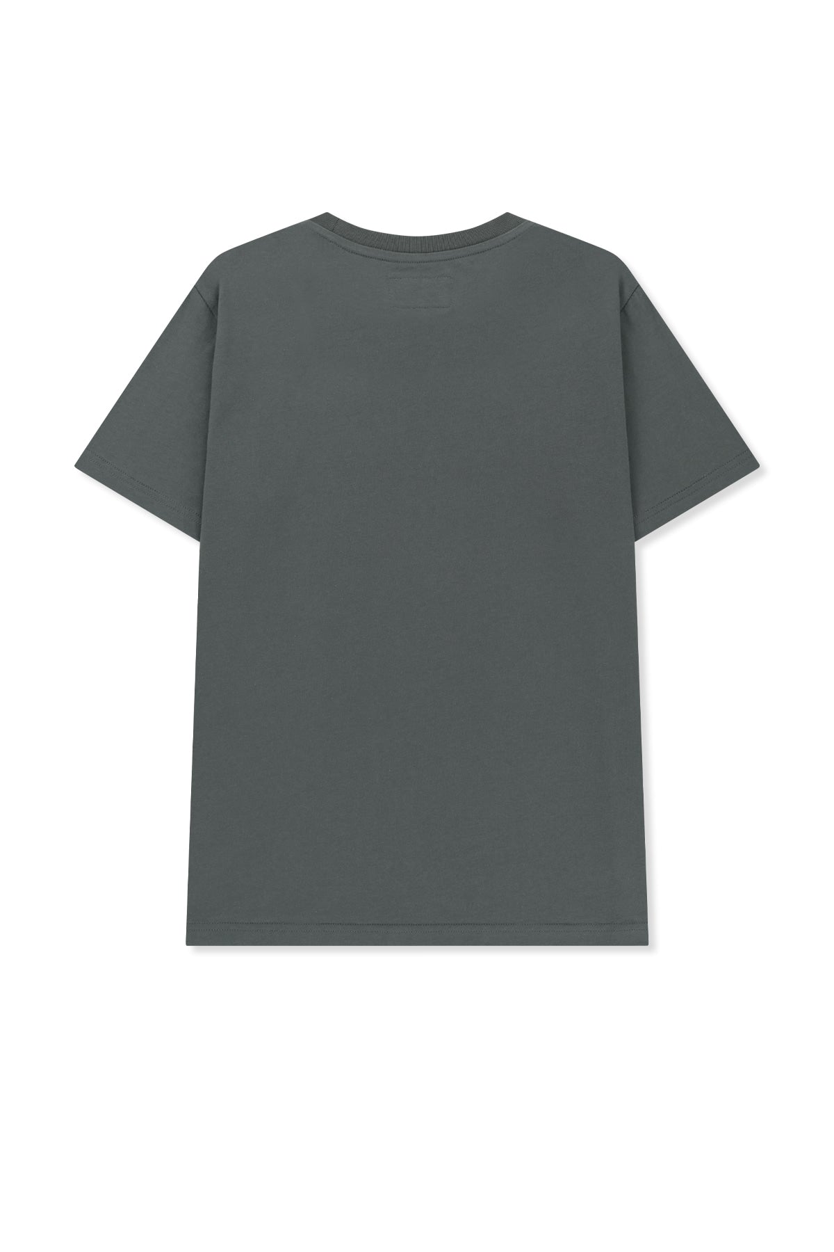 Matin Kim - Applique Felt Logo Top (Charcoal) product image 2 | TRAB K-Fashion Australia