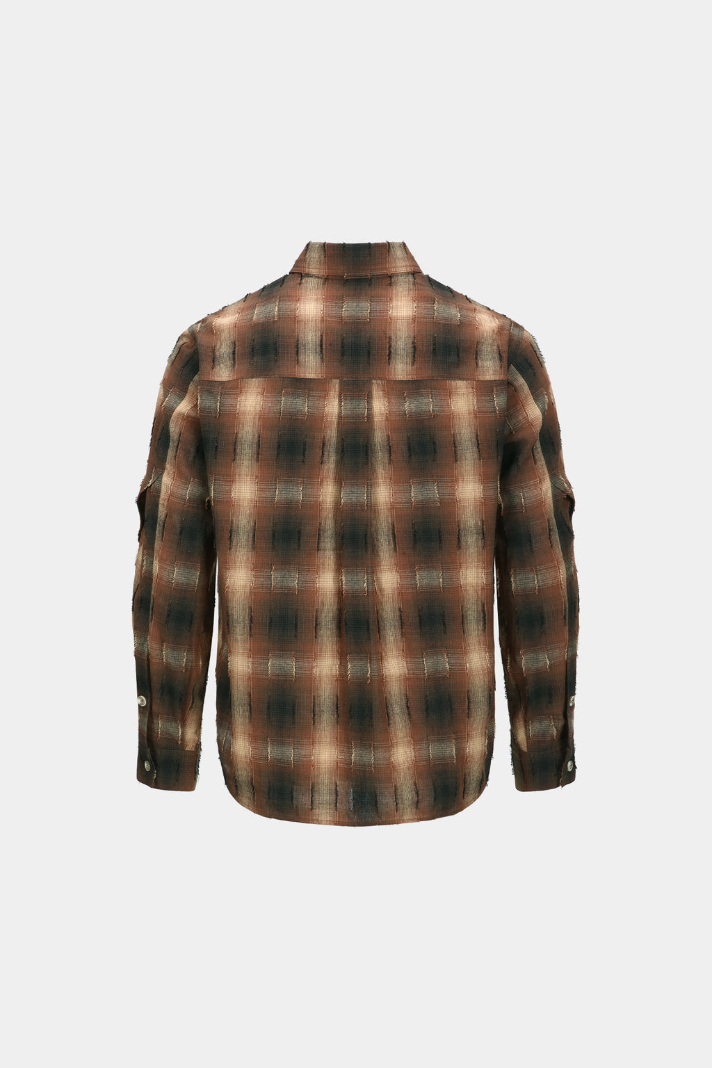 Andersson Bell - Check Layered Shirts (Brown) product image 8 | TRAB K-Fashion Australia