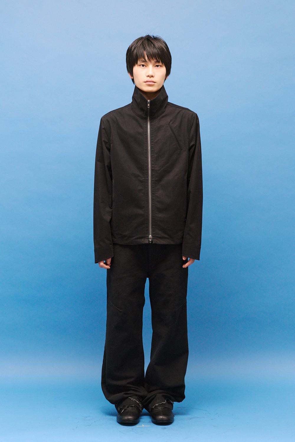 Hatchingroom - Funnel Neck Jacket (Black) product image 6 | TRAB K-Fashion Australia