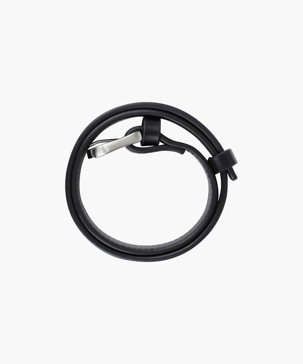 Marithe & Francois Girbaud - Classic Logo Half Moon 2-way Cross Bag (Black) product image 3 | TRAB K-Fashion Australia