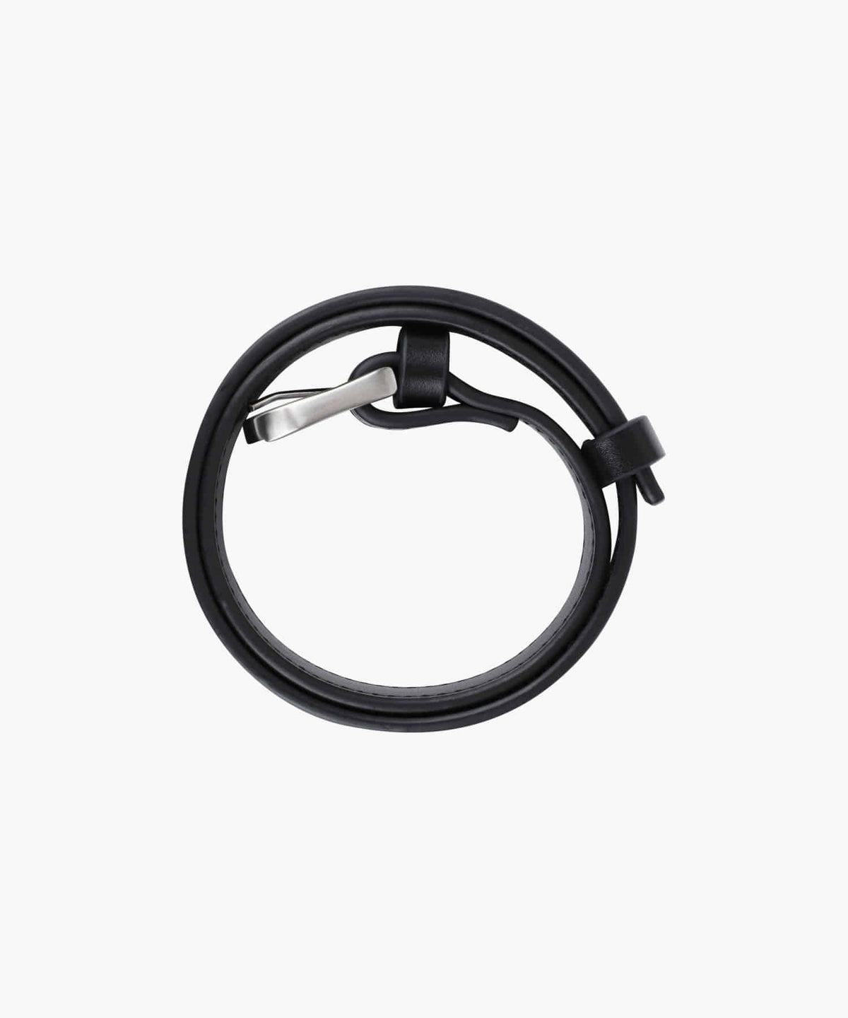 Marithe & Francois Girbaud - Classic Logo Half Moon 2-way Cross Bag (Black) product image 3 | TRAB K-Fashion Australia