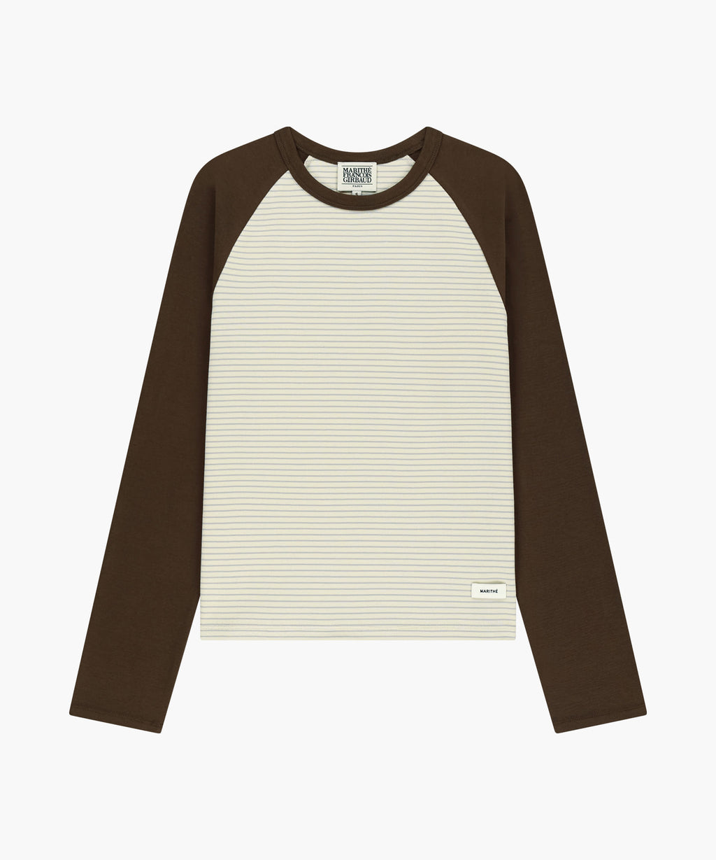 Marithe & Francois Girbaud - Basic Raglan Long Sleeve (Butter) product image 5 | TRAB K-Fashion Australia
