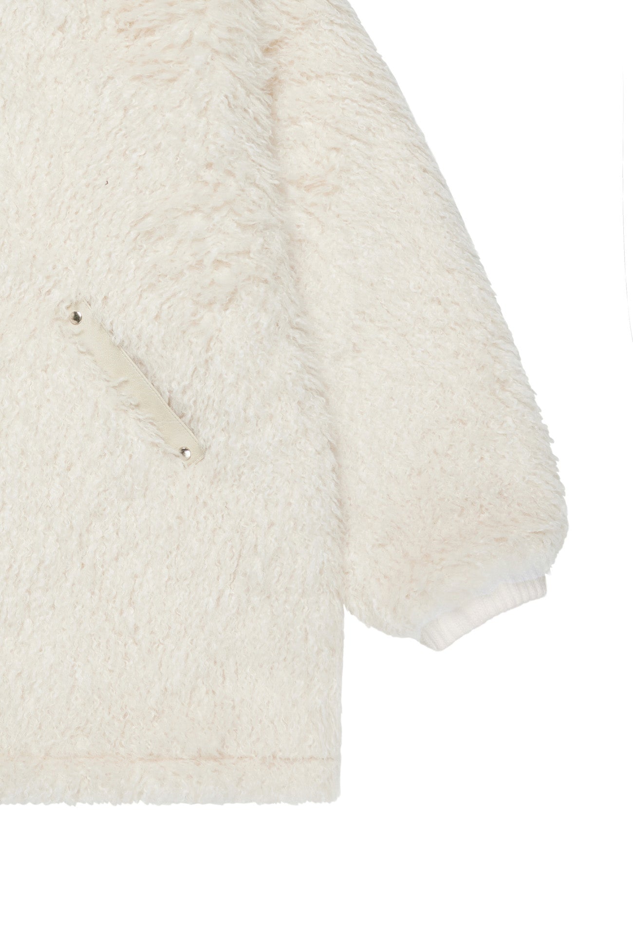 Deinet - Bizzo Point Faux Fur Jumper (Ivory) product image 16 | TRAB K-Fashion Australia