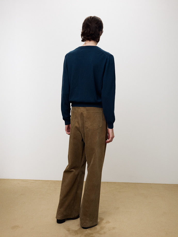 Tonywack - Super Fine Merino Wool Knit Cardigan (Dark Blue) product image 4 | TRAB K-Fashion Australia