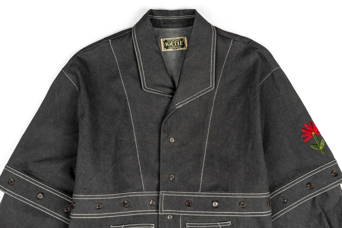 Ioedle - Imagination-Blooming Assembly Jacket (Charcoal) product image 7 | TRAB K-Fashion Australia
