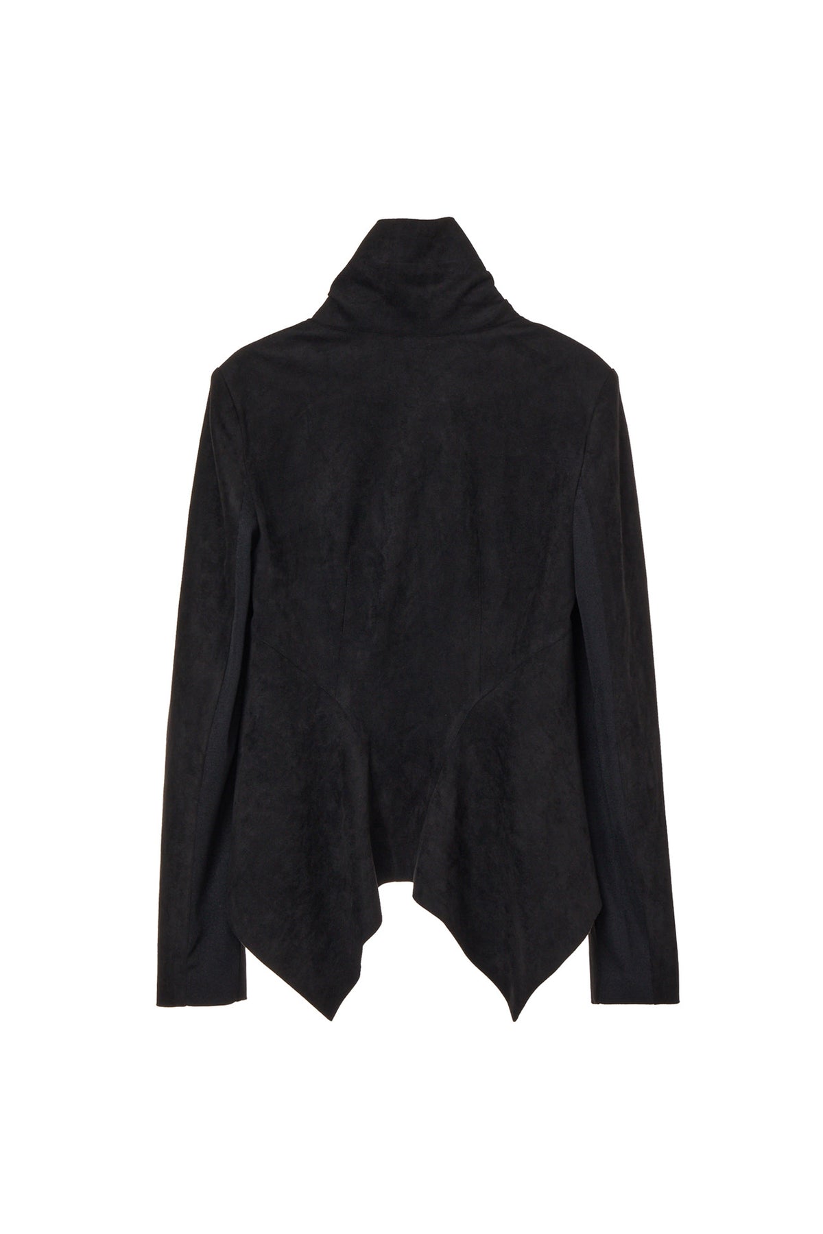 Deinet - Draped Scarf Jacket (Black) product image 2 | TRAB K-Fashion Australia