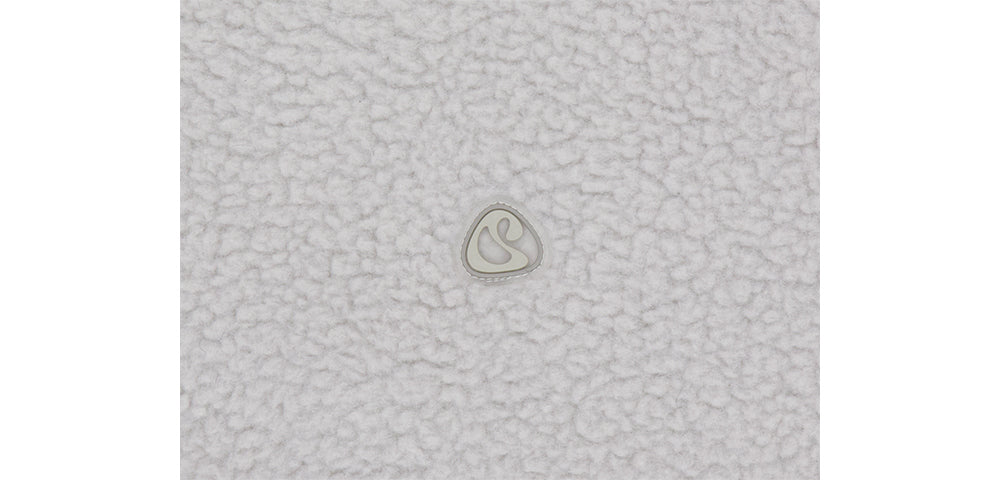 Coyseio - Round Collar Fleece Jacket (Light Grey) product image 8 | TRAB K-Fashion Australia