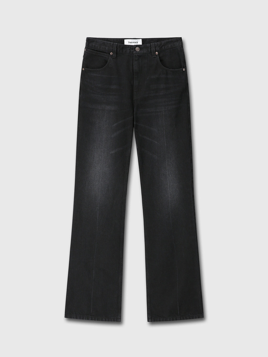Tonywack - Flared-Leg Denim Jeans (Faded Black) product image 7 | TRAB K-Fashion Australia