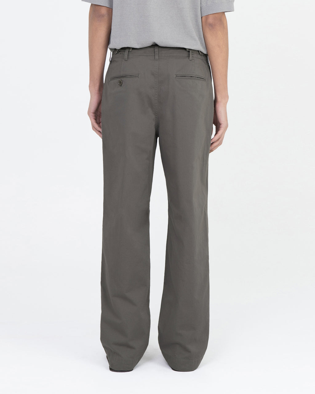 Brownyard - Essential Light Chino Pants (Olive Grey) product image 2 | TRAB K-Fashion Australia