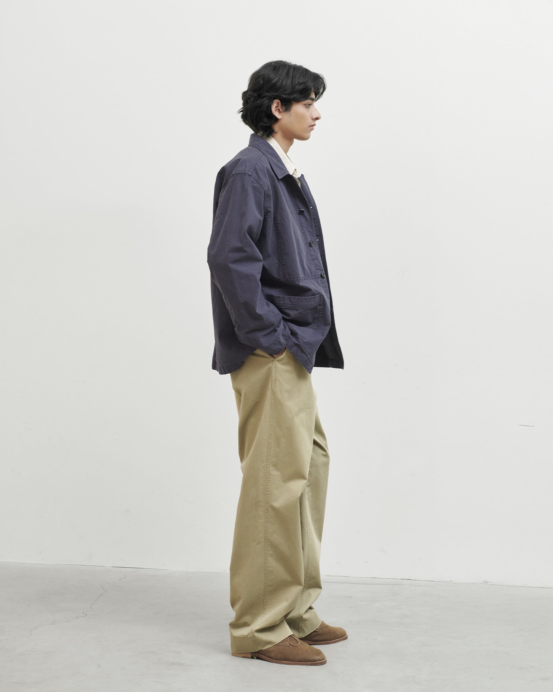 Brownyard - Washed Work Jacket (Navy) product image 4 | TRAB K-Fashion Australia