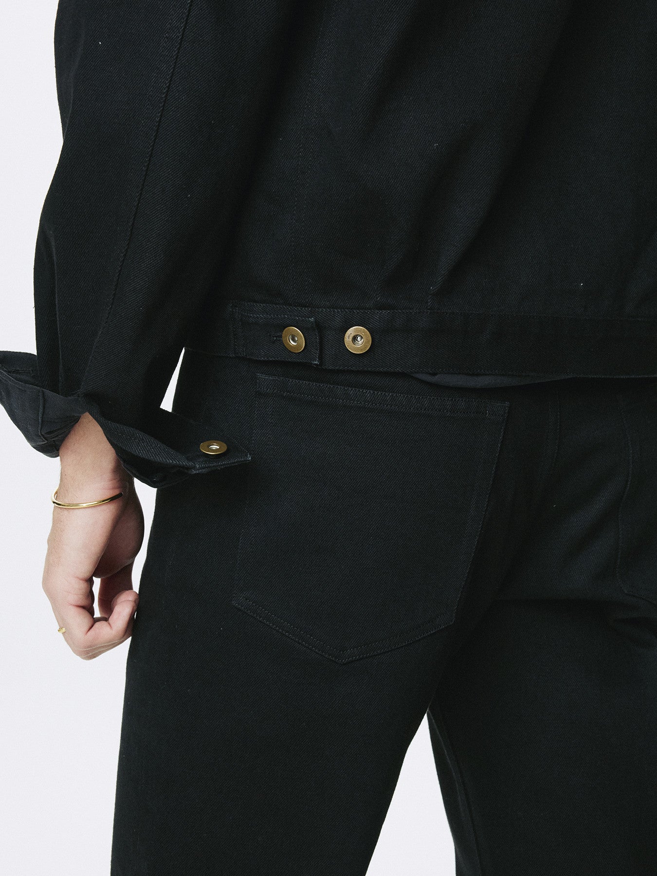 Tonywack - Type-2 Denim Trucker (Black) product image 8 | TRAB K-Fashion Australia