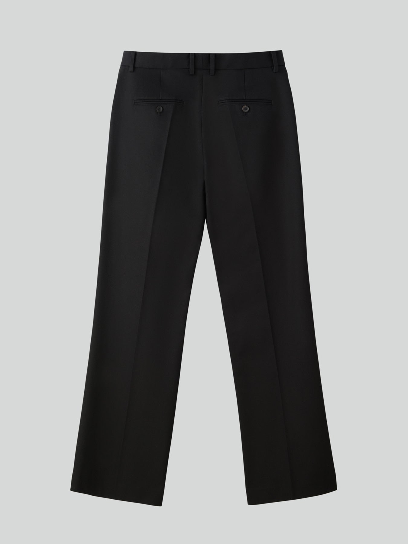 Recto - Lotus Cotton Flare Pants (Black) product image 8 | TRAB K-Fashion Australia
