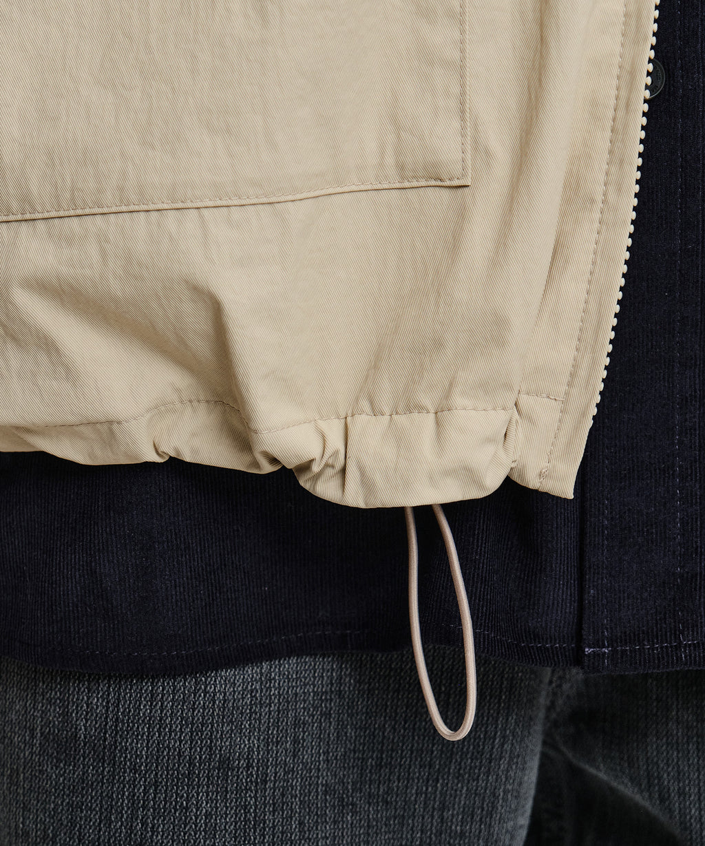 Marithe & Francois Girbaud - Outpocket Hooded Wind Jacket (Beige) product image 5 | TRAB K-Fashion Australia