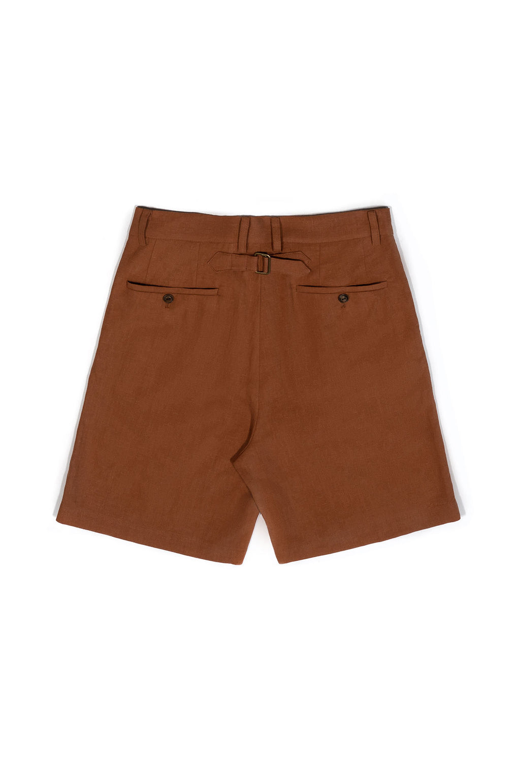 Ioedle - Clover Embroidered Button Shorts (Brown) product image 3 | TRAB K-Fashion Australia