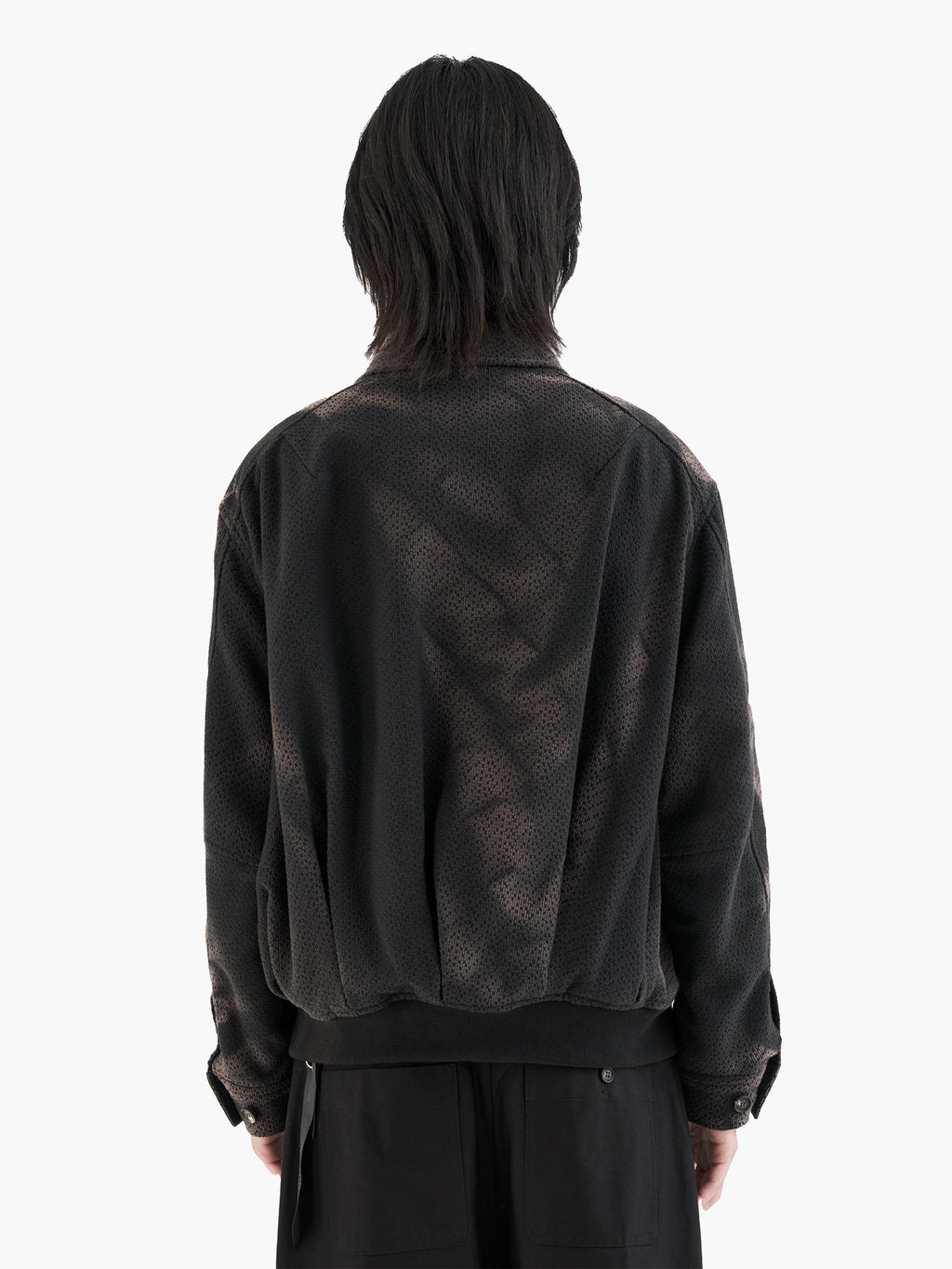 Jiyong Kim - Sun-Bleached Big Pocket Jacket (Black) product image 8 | TRAB K-Fashion Australia