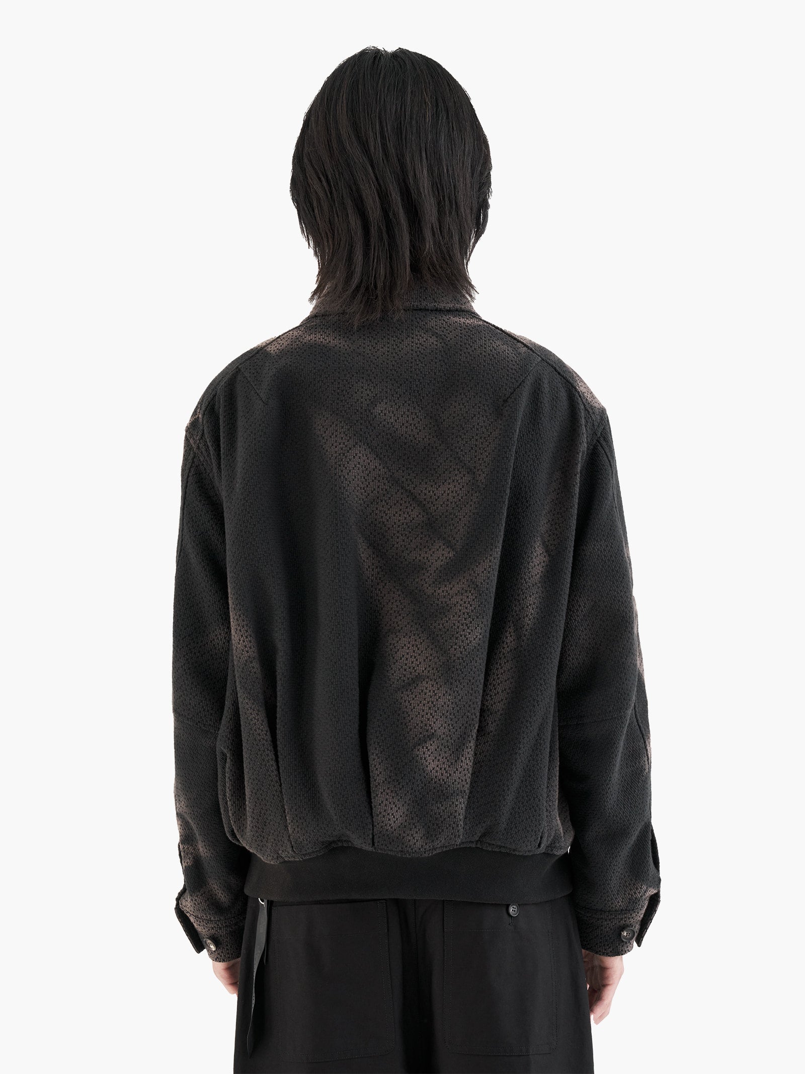 Jiyong Kim - Sun-Bleached Big Pocket Jacket (Black) product image 8 | TRAB K-Fashion Australia
