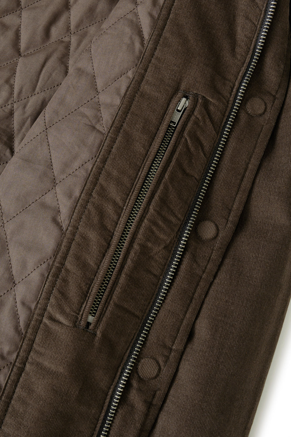 Hatchingroom - Tanker Jacket Corduroy (Dark Brown) product image 8 | TRAB K-Fashion Australia