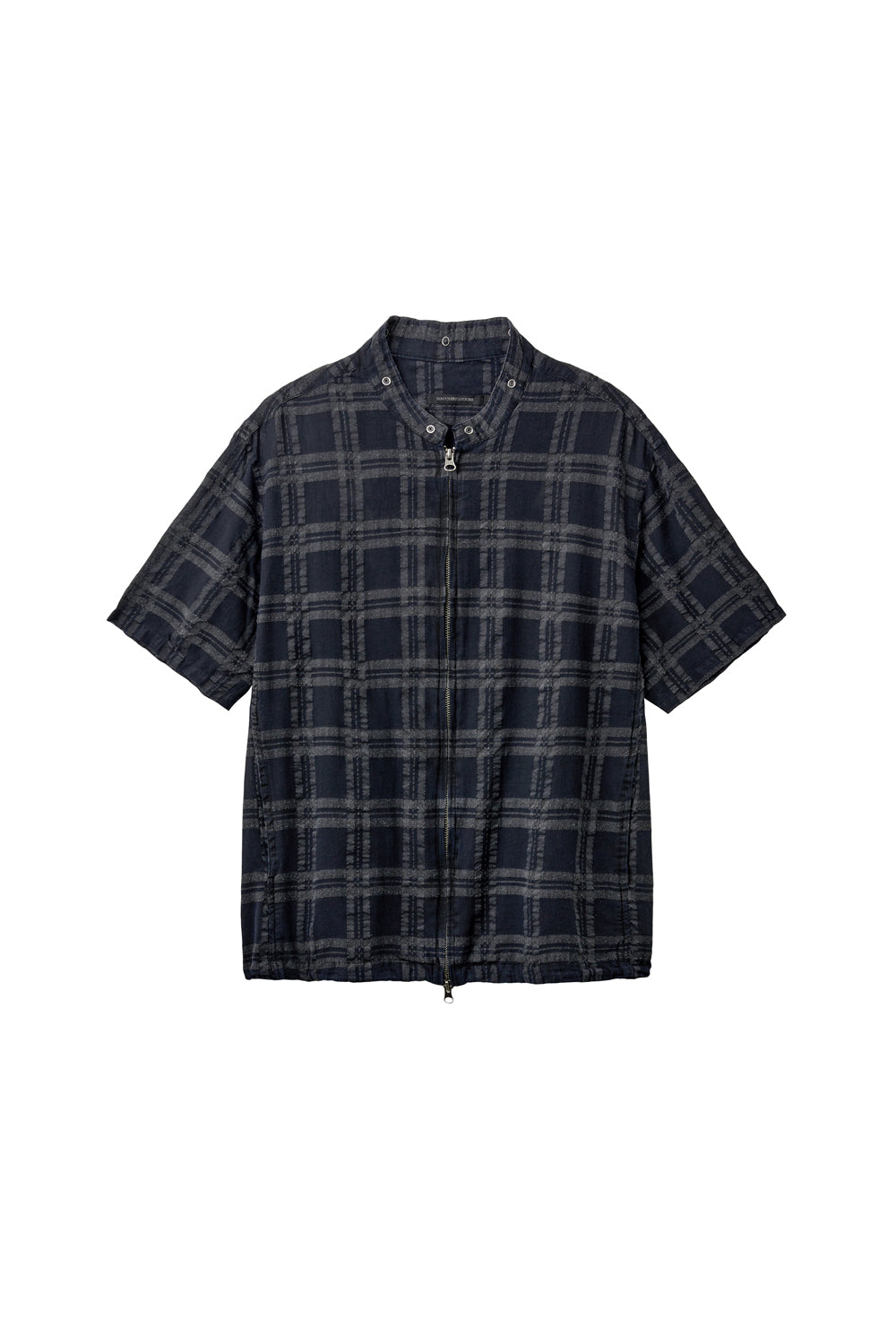 Hatchingroom - Shirket Over Dyed Check Dark (Navy) product image 2 | TRAB K-Fashion Australia