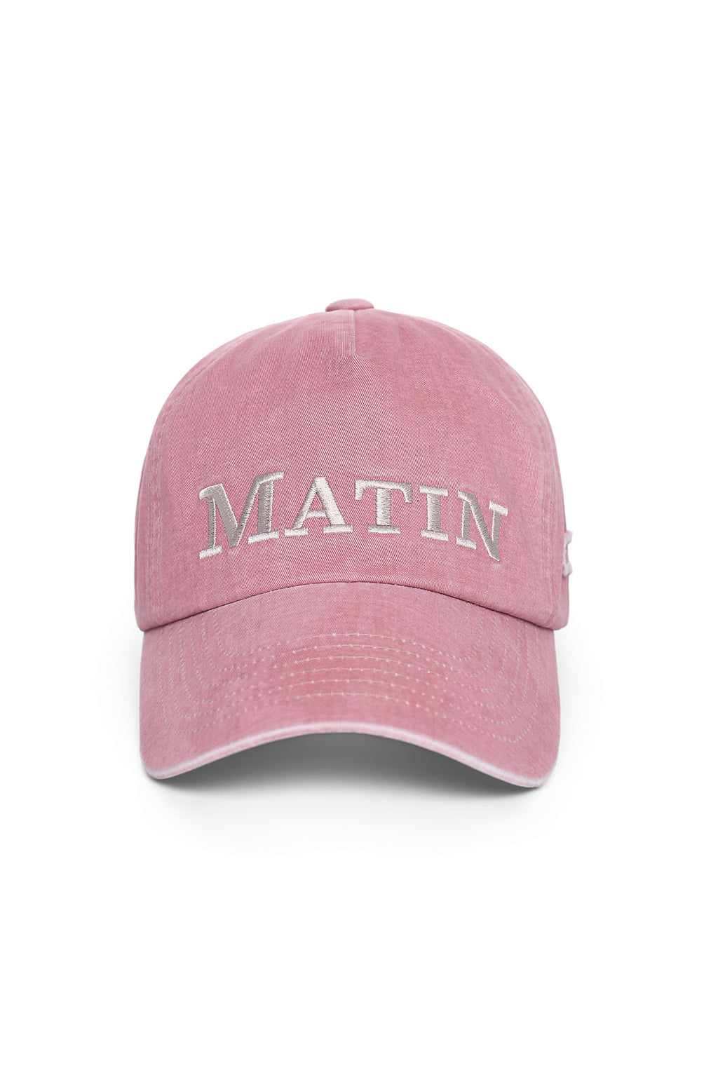Matin Kim - Matin Flat Crown Ball Cap (Pink) product image 1 | TRAB K-Fashion Australia