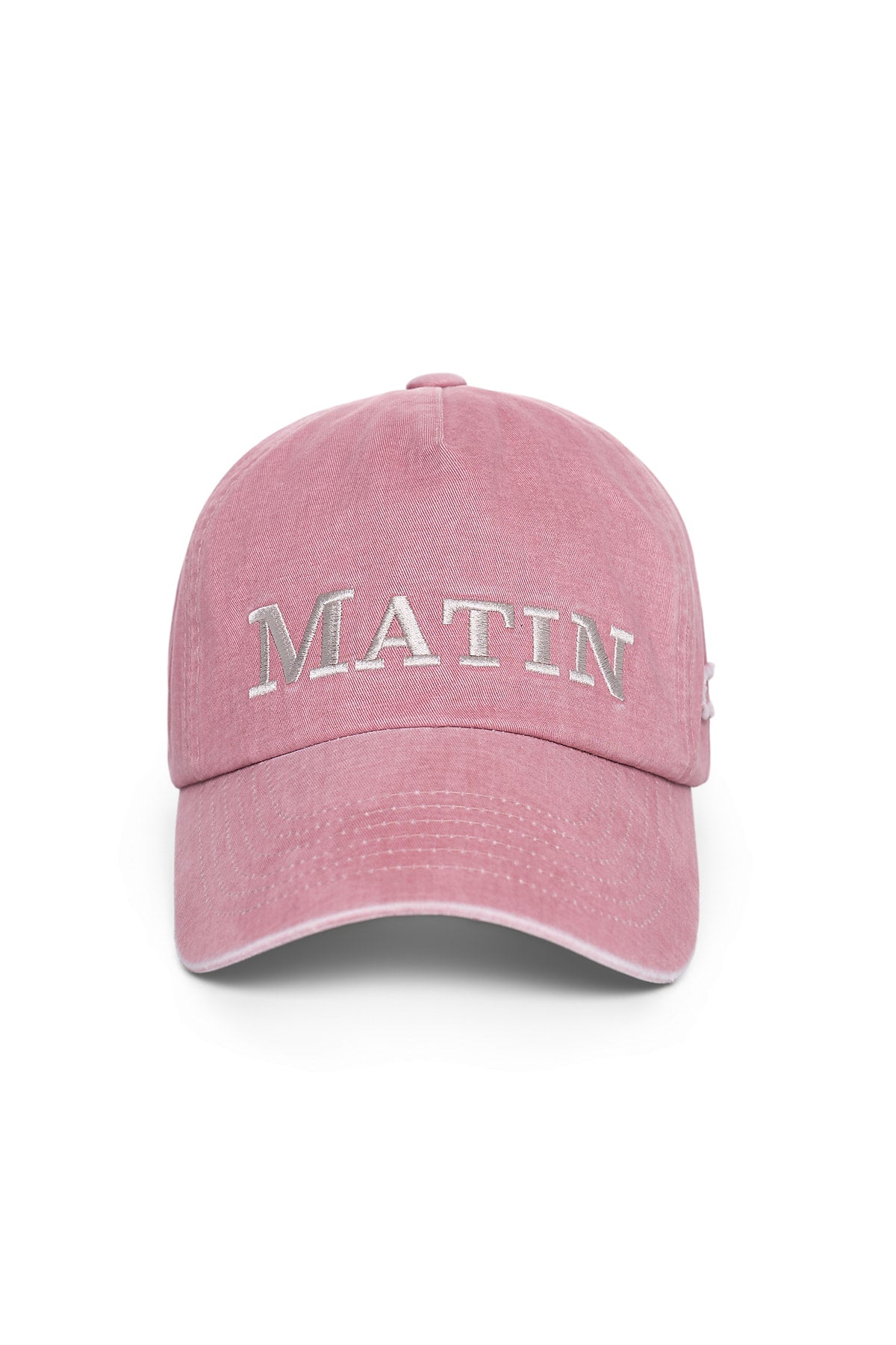 Matin Kim - Matin Flat Crown Ball Cap (Pink) product image 1 | TRAB K-Fashion Australia