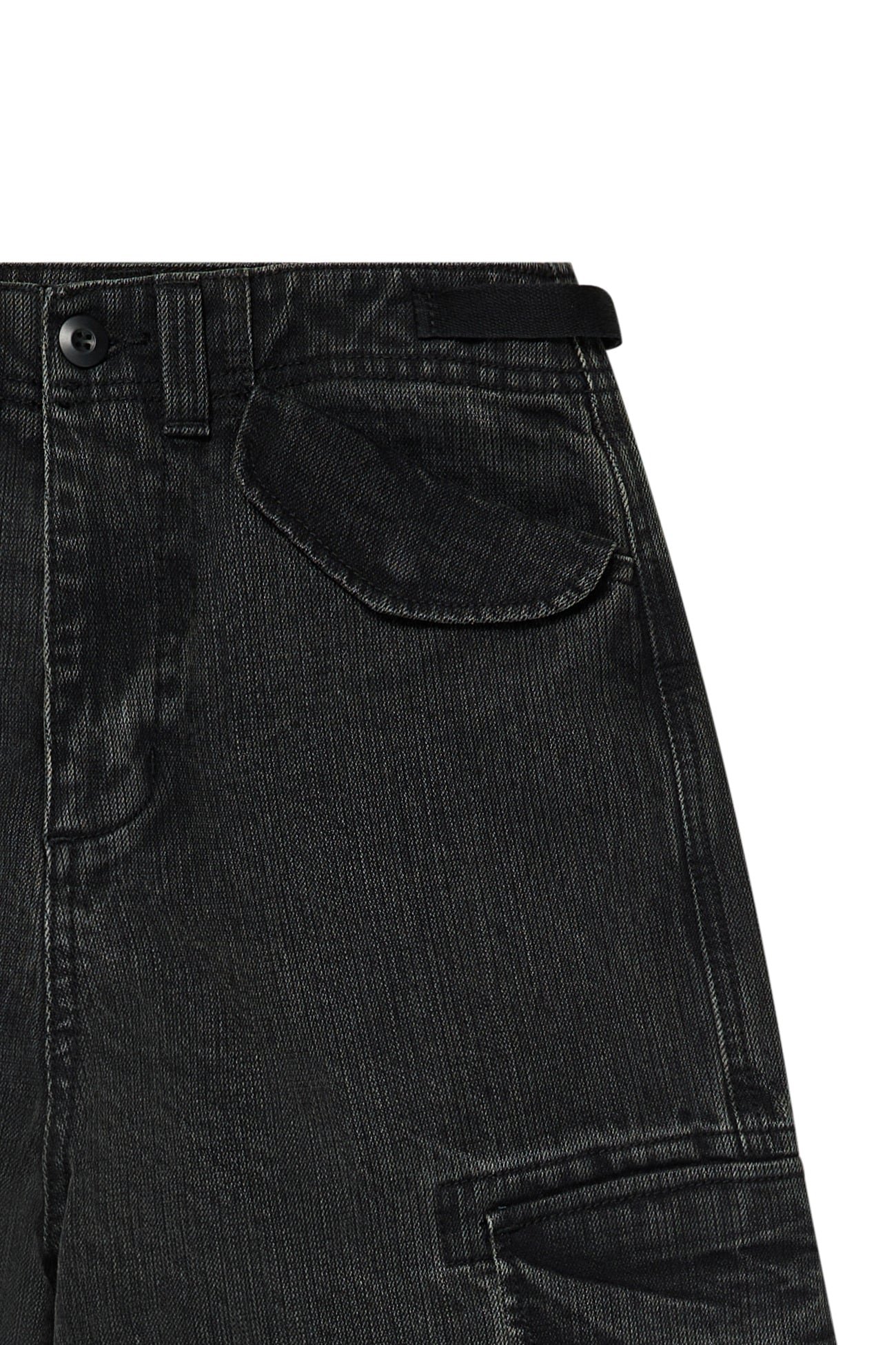 Deinet - Chain Denim M51 Cargo Pants (Black) product image 13 | TRAB K-Fashion Australia