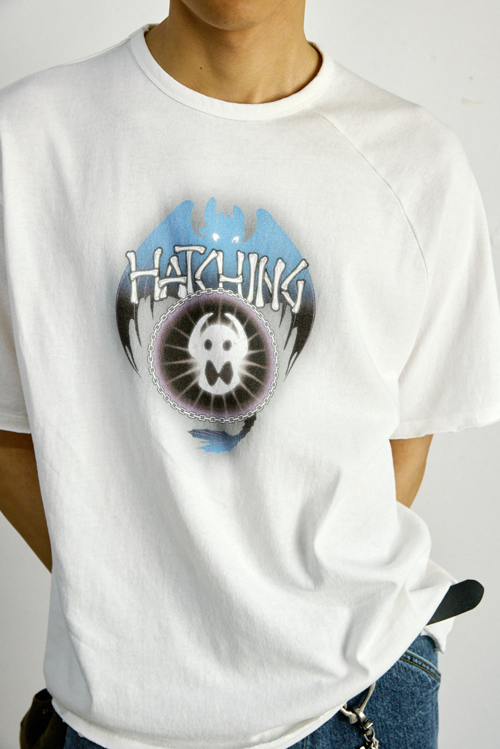 Hatchingroom - Hatching Dragon Tee (White) product image 11 | TRAB K-Fashion Australia