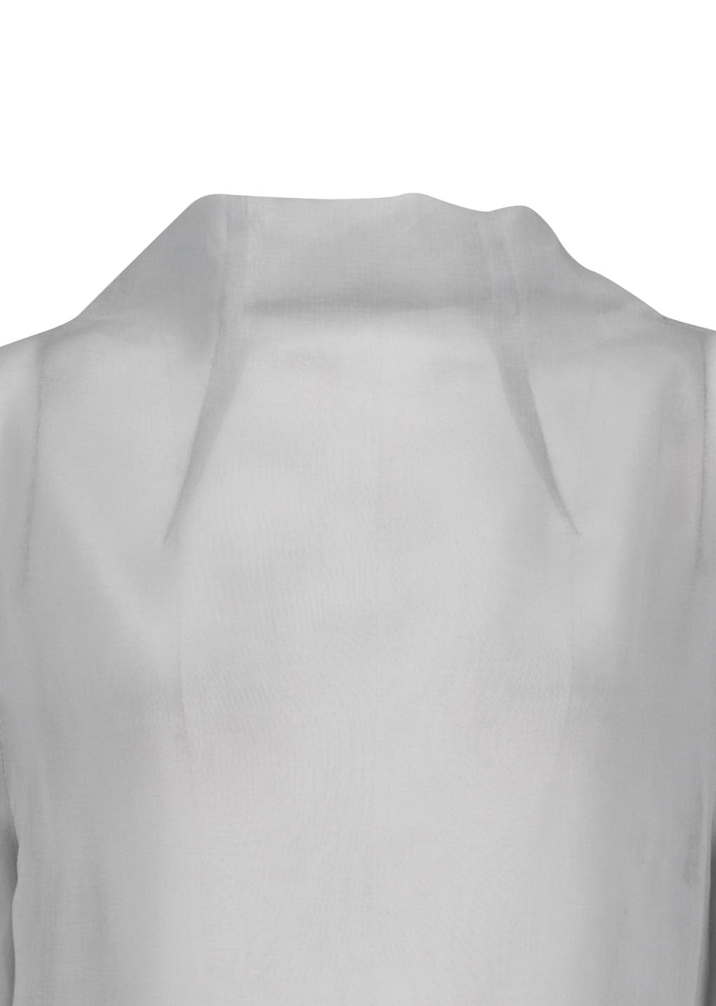 Amomento - Knotted Collar Top (Grey) product image 4 | TRAB K-Fashion Australia