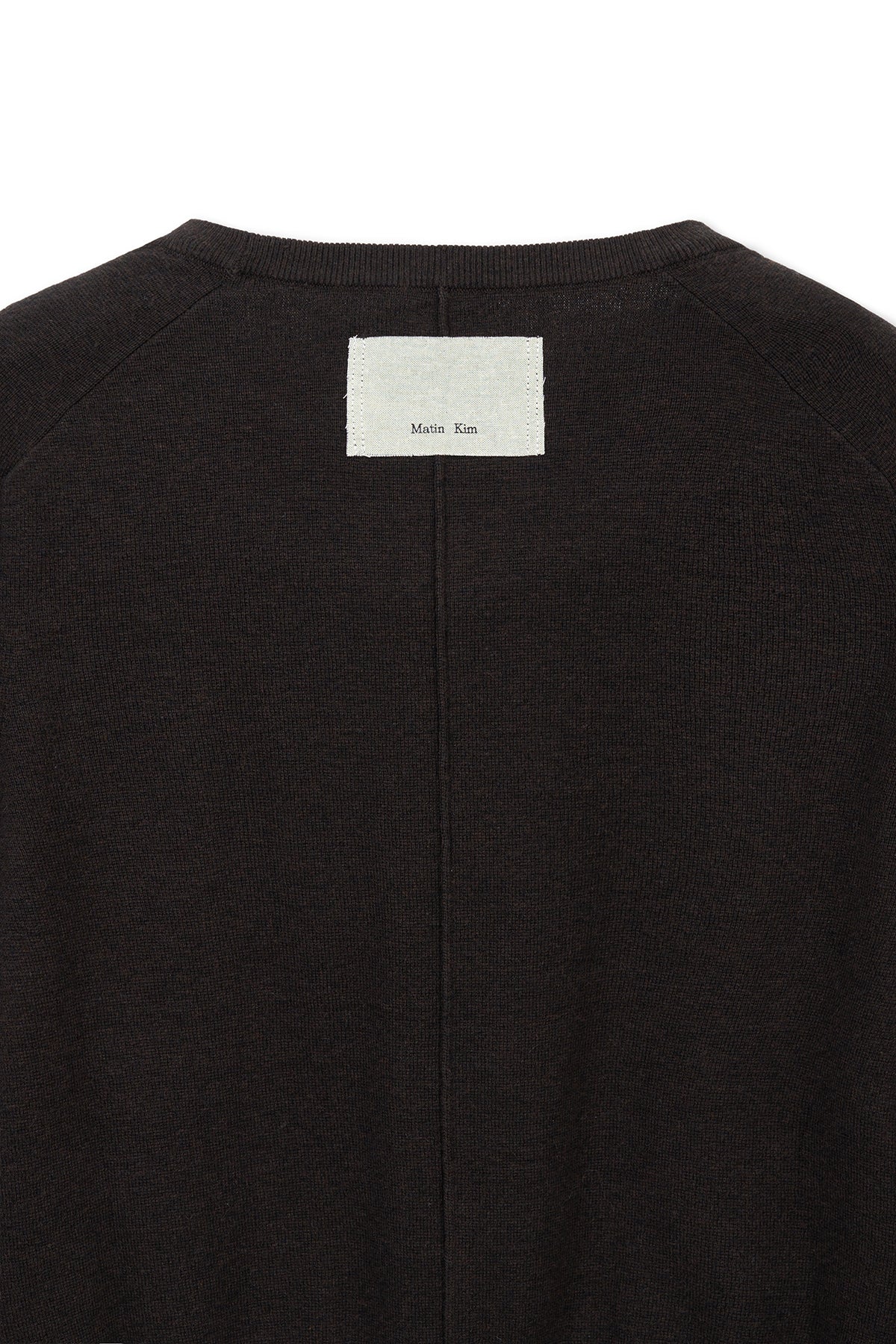Matin Kim - Raglan Sleeve Knit Pullover (Dark Brown) product image 4 | TRAB K-Fashion Australia