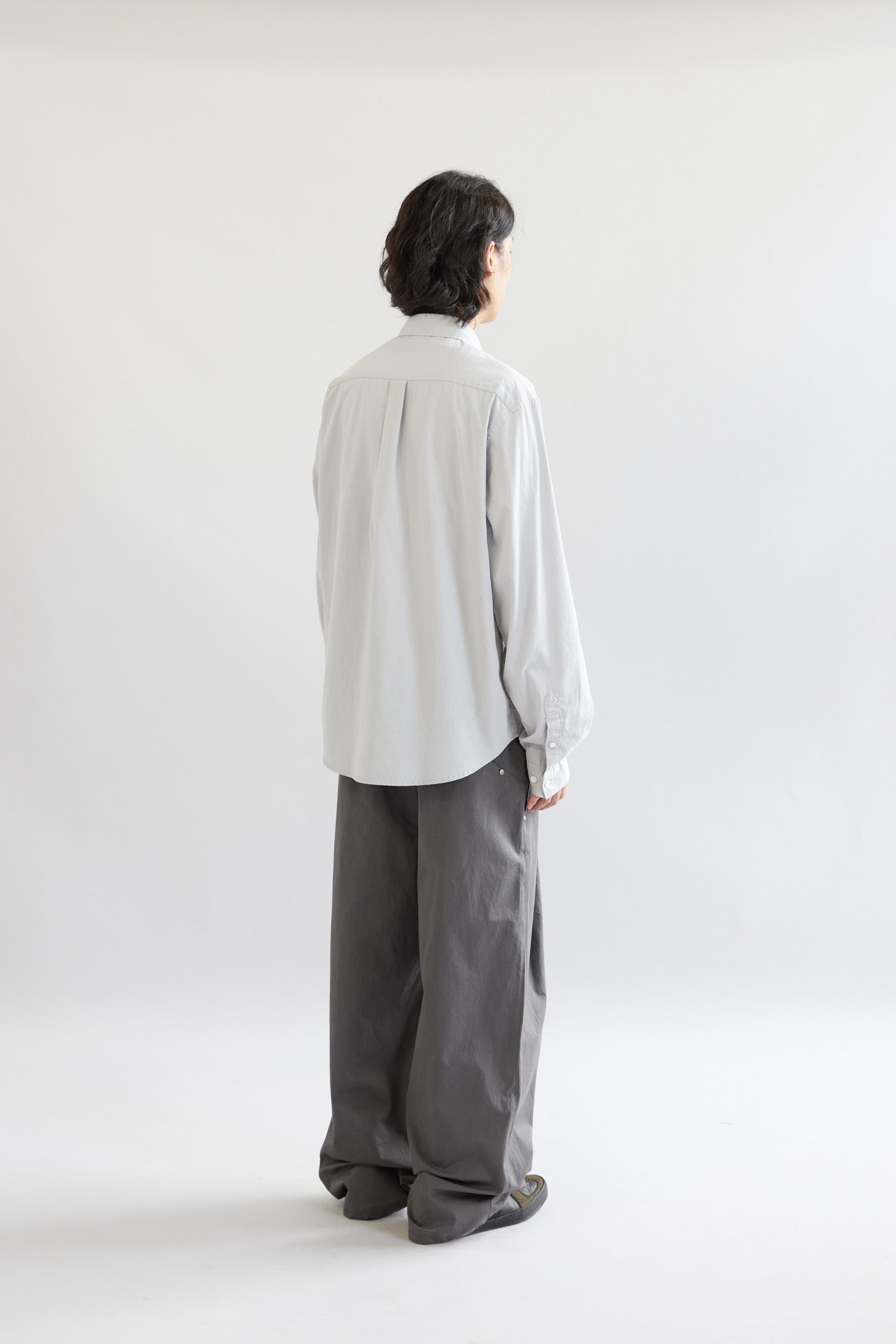 Hatchingroom - Out Button Shirt (Silver) product image 8 | TRAB K-Fashion Australia