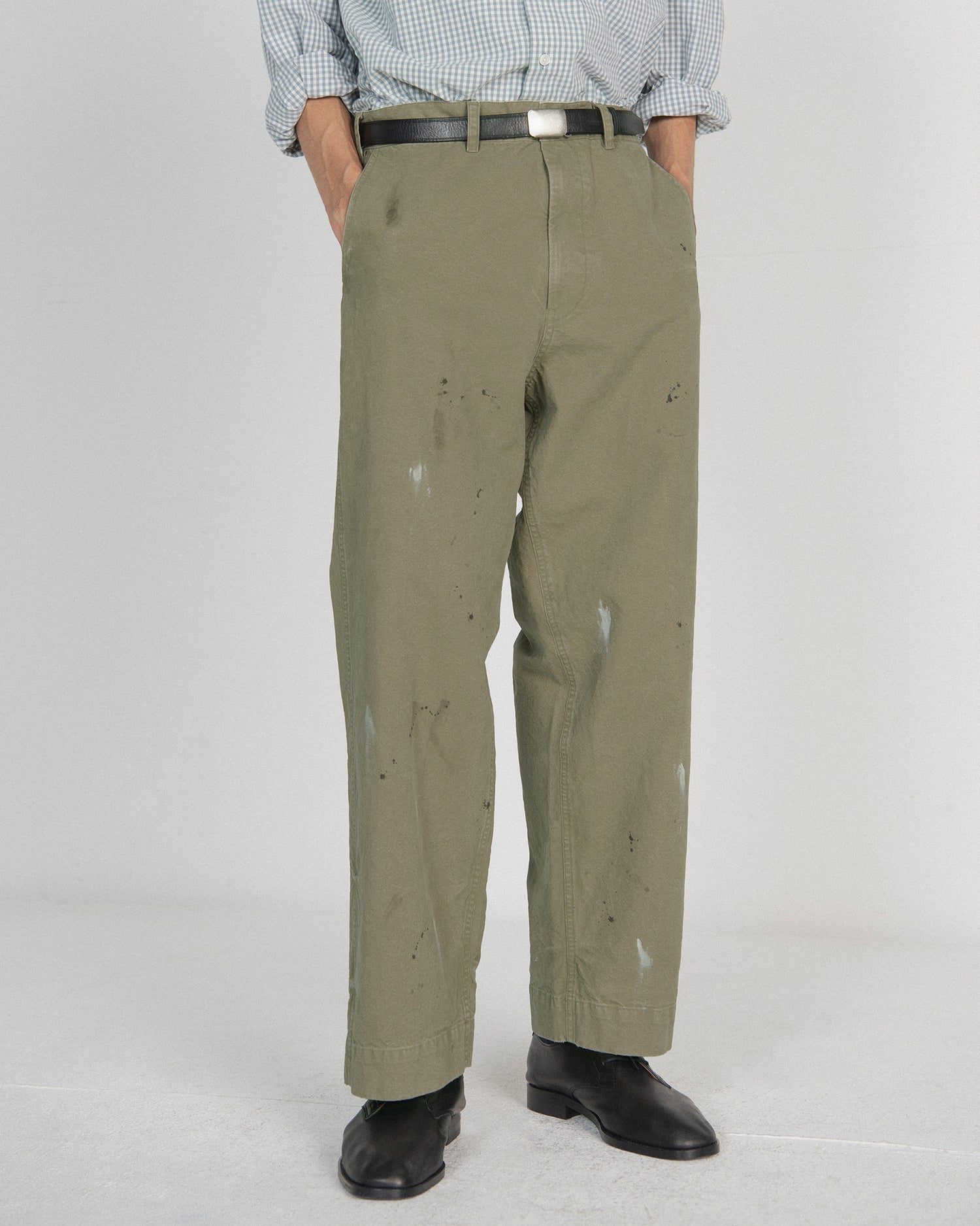 Brownyard - Painted Pants (Khaki) product image 4 | TRAB K-Fashion Australia