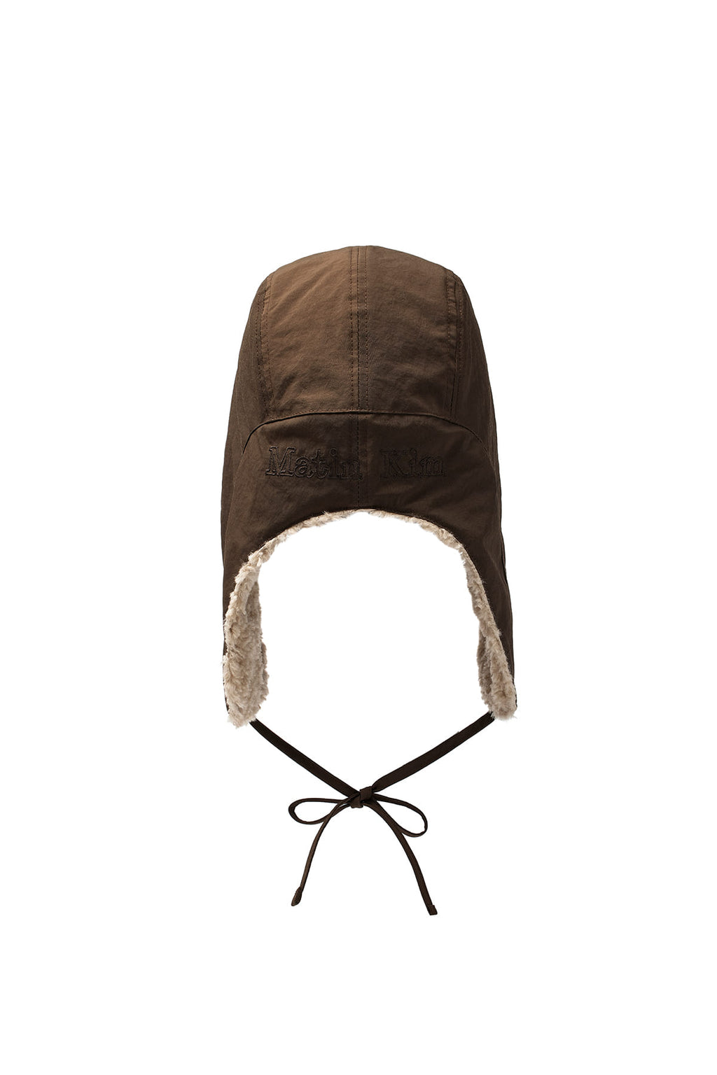Matin Kim - Matin Reversible Trooper Hat (Brown) product image 2 | TRAB K-Fashion Australia