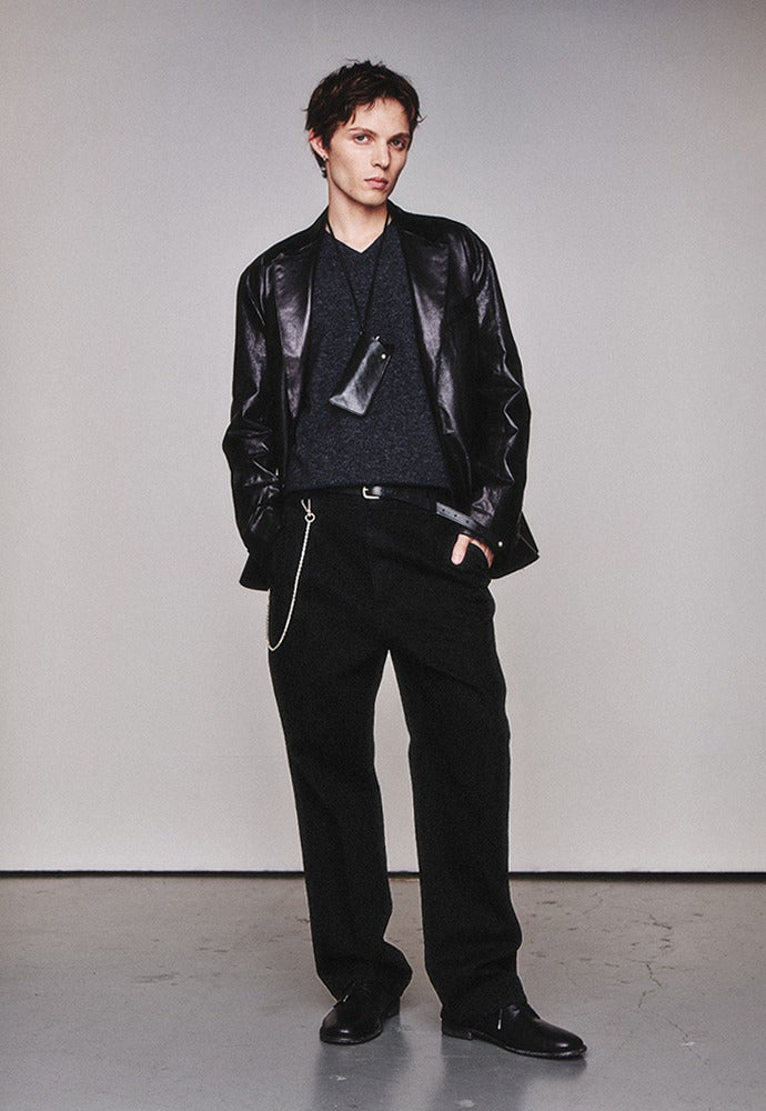 Art if acts - Denim Trousers (Washed Black) product image 1 | TRAB K-Fashion Australia