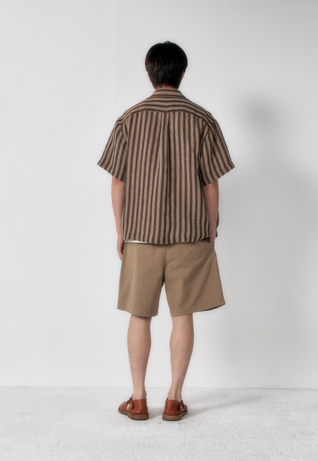 Art if acts - Washed Chino Shorts (Beige) product image 6 | TRAB K-Fashion Australia