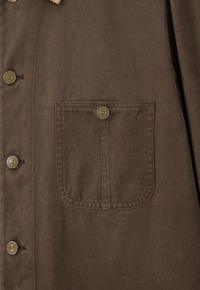 Art if acts - Garment Washed Chore Jacket (Vintage Brown) product image 13 | TRAB K-Fashion Australia