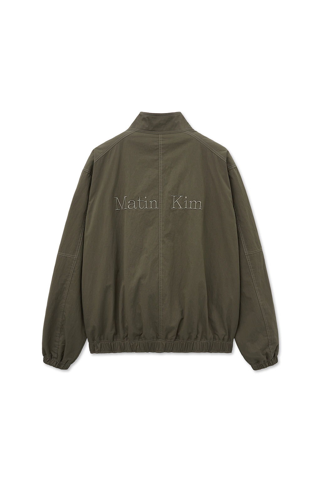 Matin Kim - Utility Bomber Jumper (Khaki Brown) product image 2 | TRAB K-Fashion Australia
