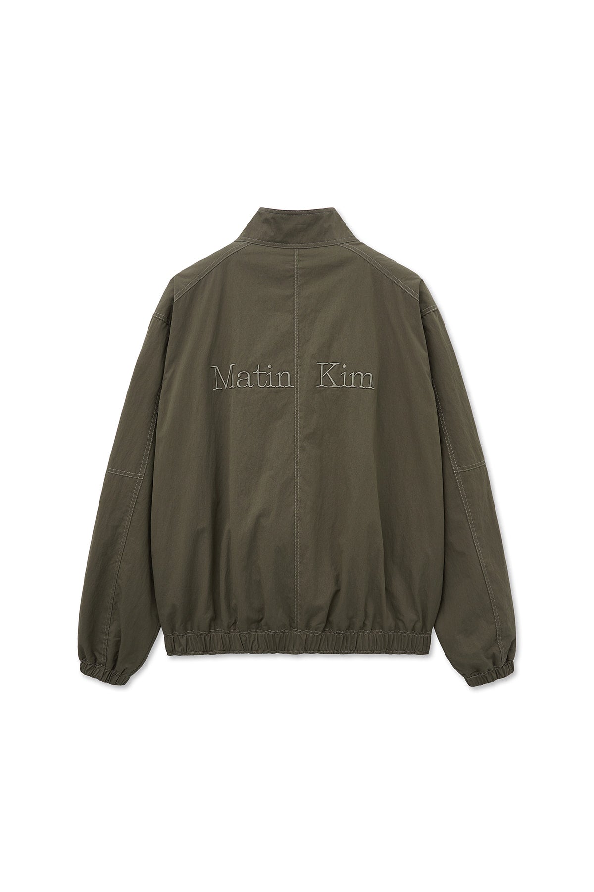 Matin Kim - Utility Bomber Jumper (Khaki Brown) product image 2 | TRAB K-Fashion Australia