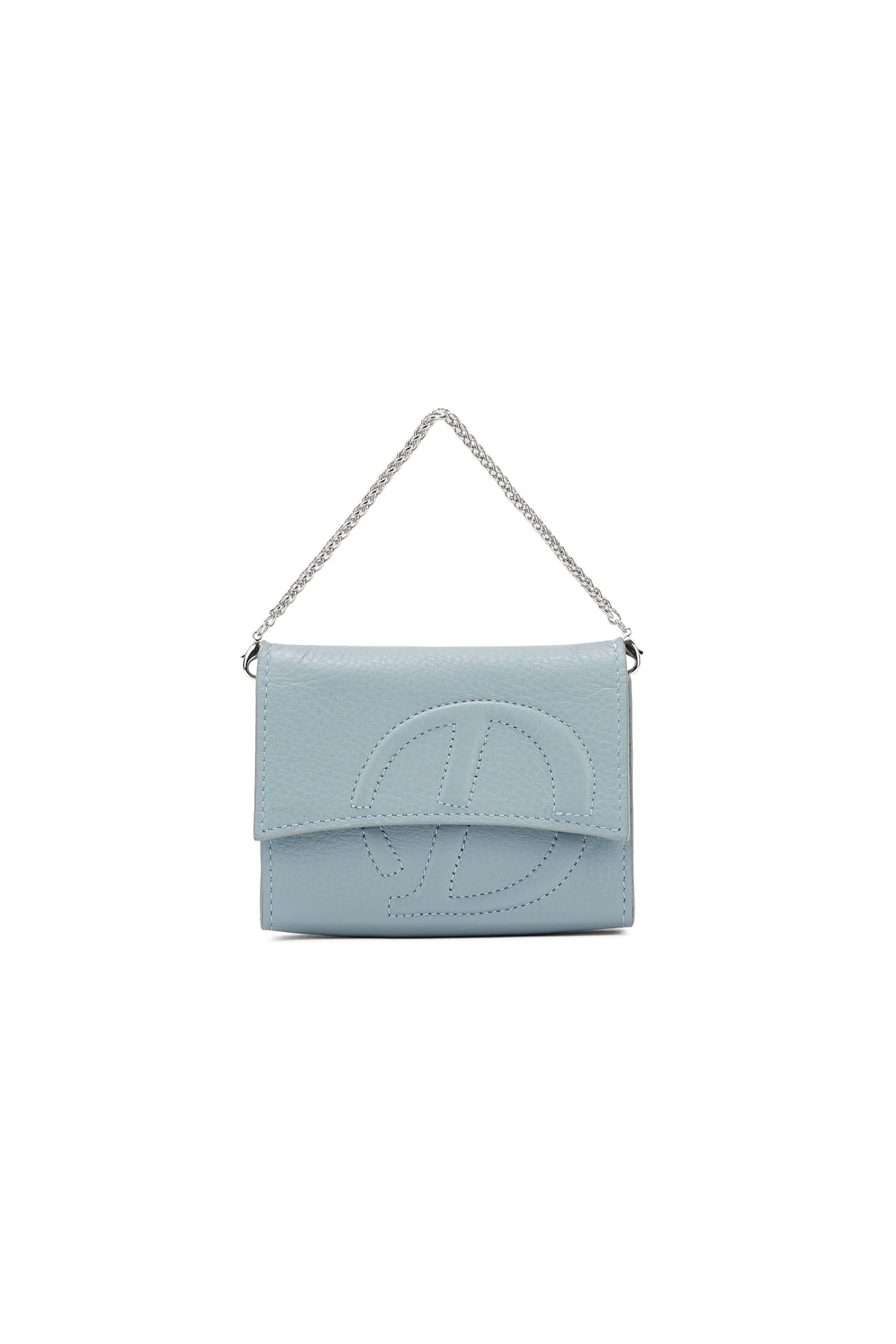 Deinet - D Logo Macaron Chain Mini Bag (Sky Blue) product image 1 | TRAB K-Fashion Australia