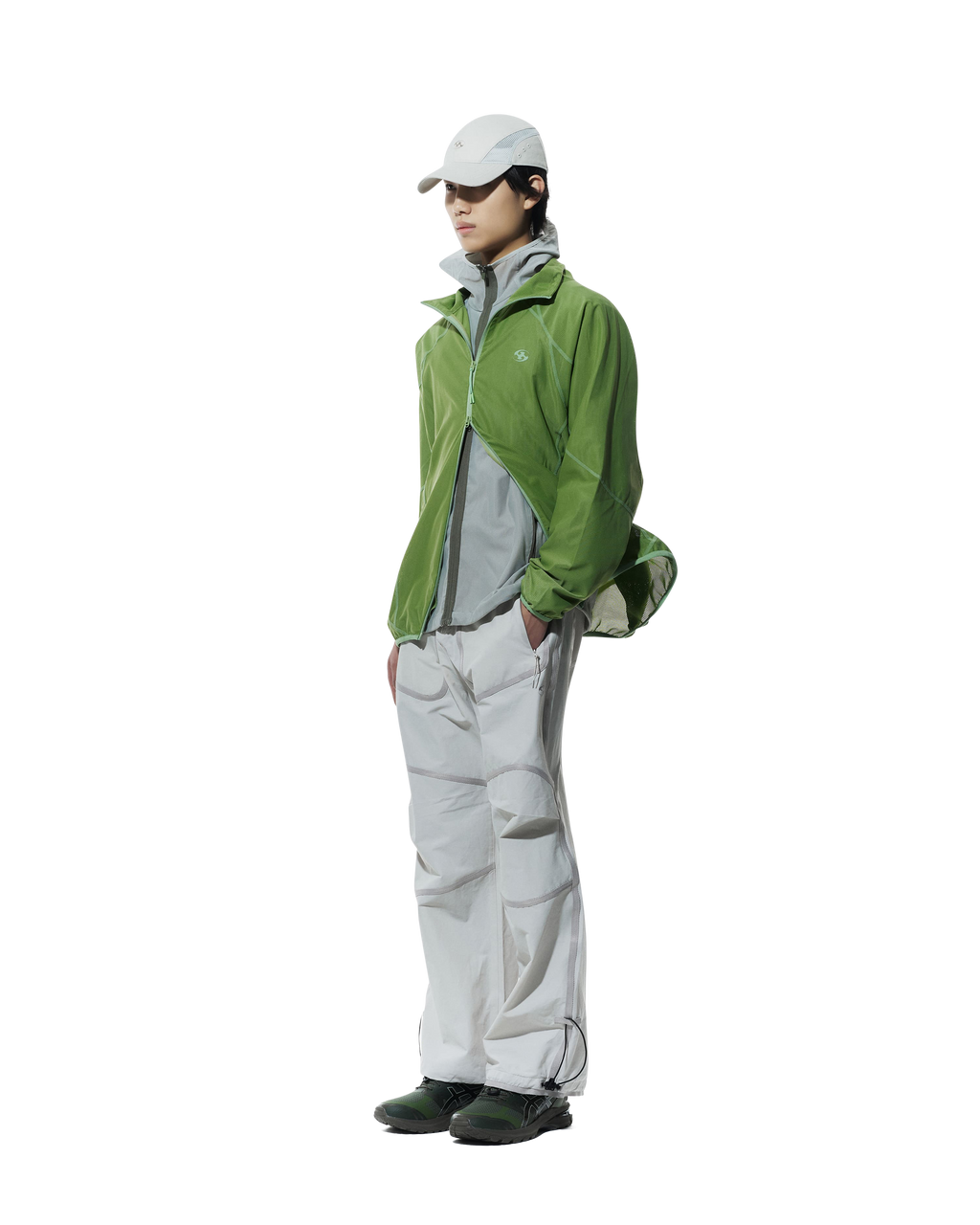 San San Gear - Mesh Jacket (Green) product image 2 | TRAB K-Fashion Australia