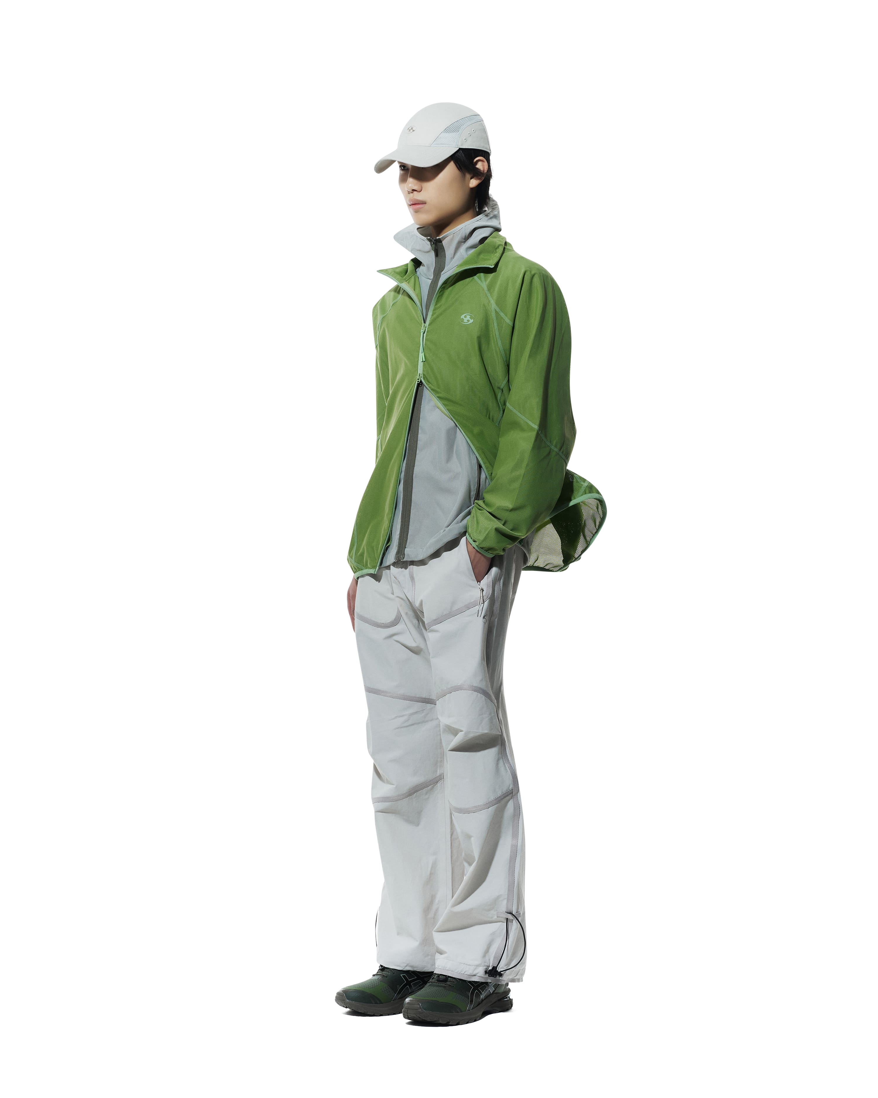 San San Gear - Mesh Jacket (Green) product image 2 | TRAB K-Fashion Australia