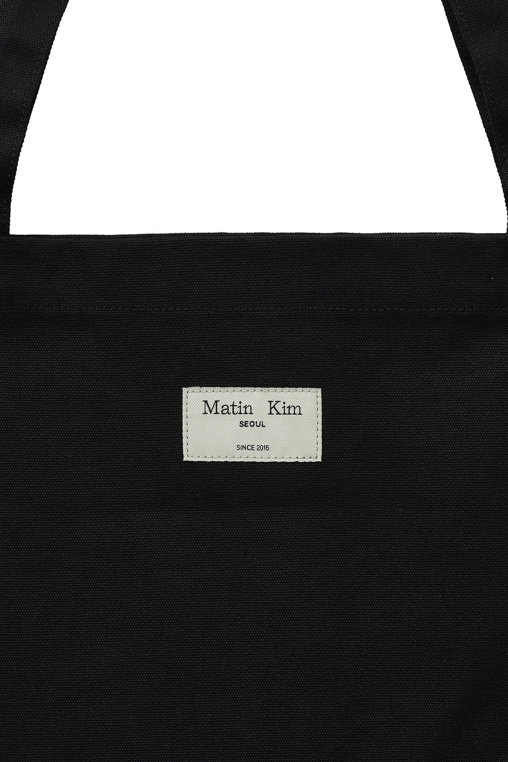 Matin Kim - Matin Logo Stud Ecobag (Black) product image 4 | TRAB K-Fashion Australia