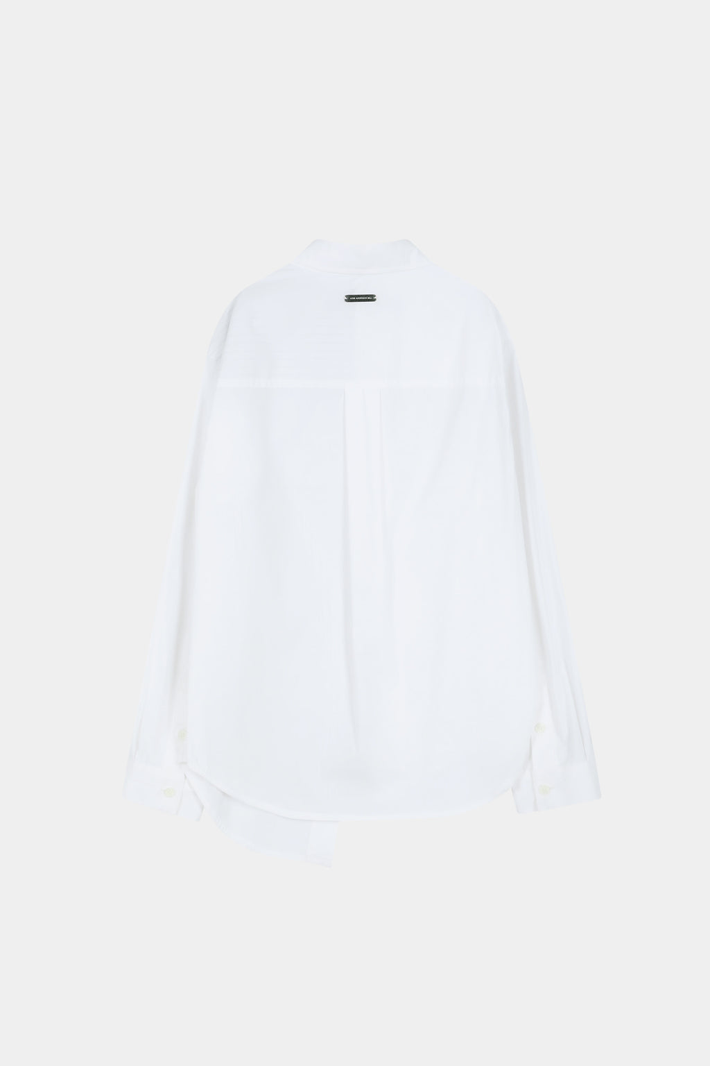 Andersson Bell - Asymmetric Layered Shirt (white/white Stripe) (White/White Stripe) product image 8 | TRAB K-Fashion Australia