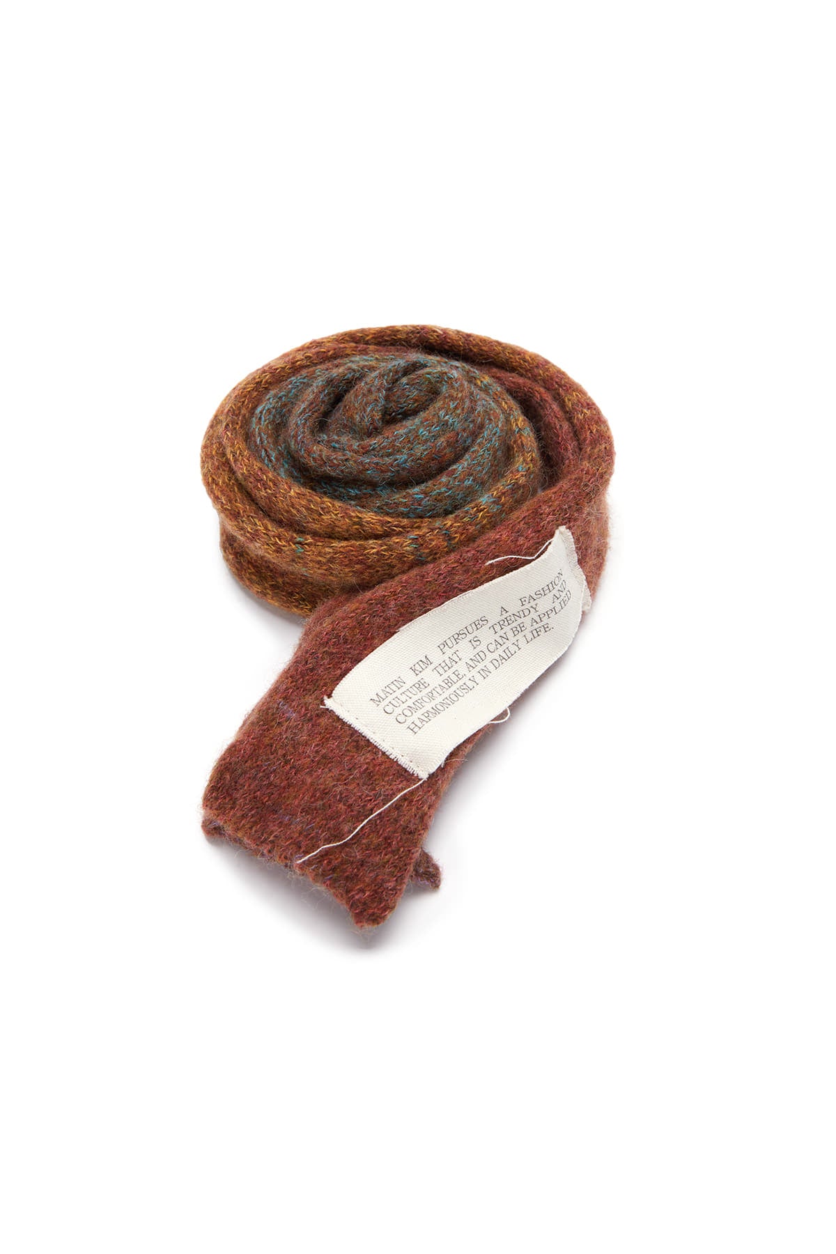 Matin Kim - Gradation Snug Knit Muffler (Brown) product image 4 | TRAB K-Fashion Australia