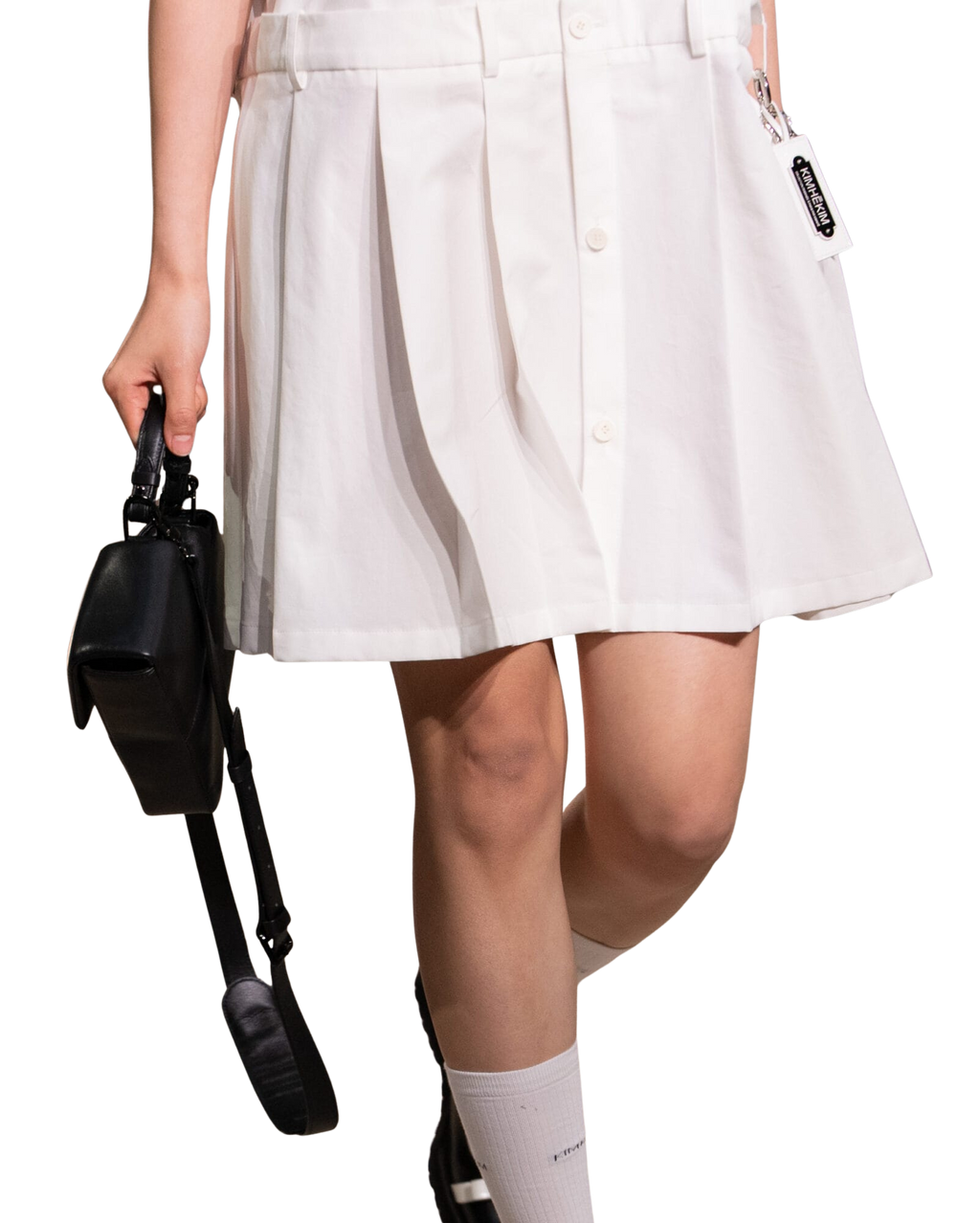 Kimhe Kim - Kokka Shirt Dress (White) product image 6 | TRAB K-Fashion Australia