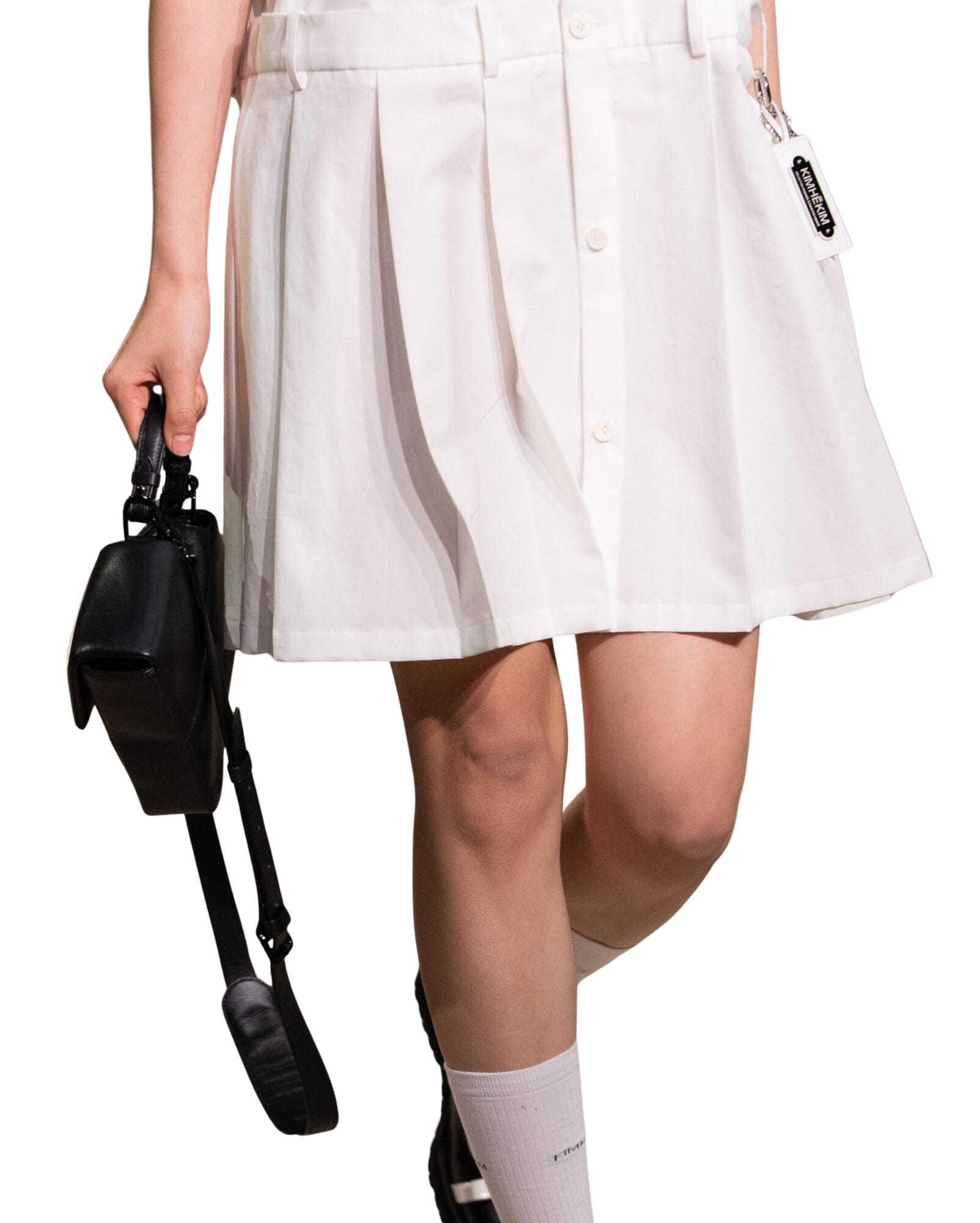 Kimhe Kim - Kokka Shirt Dress (White) product image 6 | TRAB K-Fashion Australia