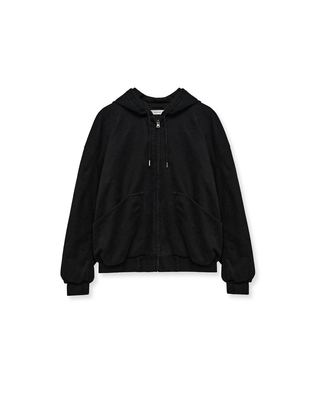 Brownyard - Washed Hooded Jumper (Black) product image 4 | TRAB K-Fashion Australia
